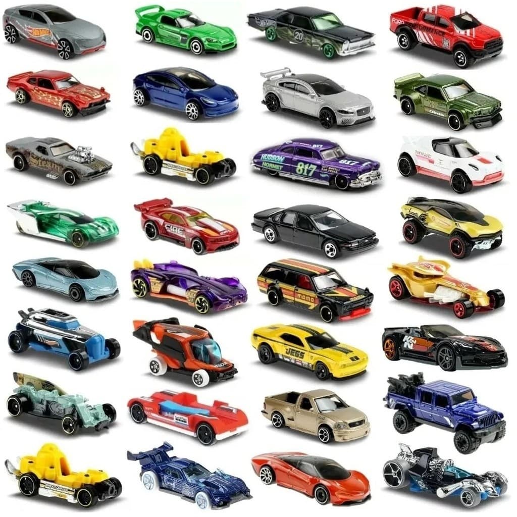 Carrinho Hot Wheels Metal Die cast Original Básico (10un)