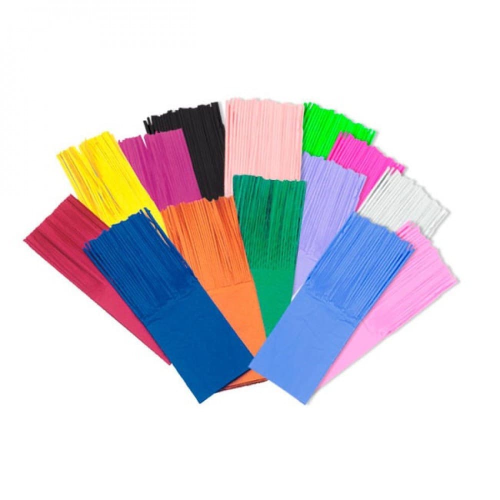 KIT 480un Papel de Bala 10 Pacotes com 48un Papel Para Balas