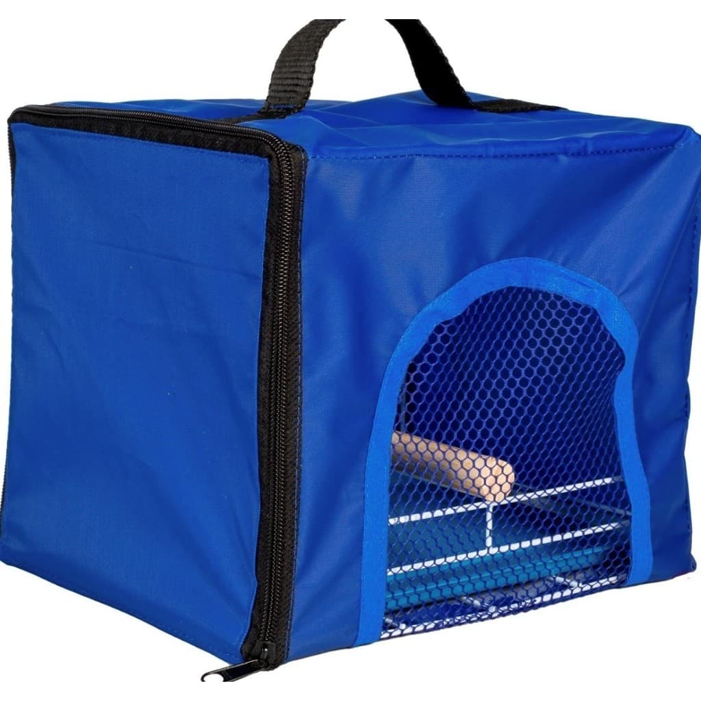 Bolsa Para Transporte Calopsita Periquito Agapornis Aves Pequenas Com Bandeja Sanitária Poleiro