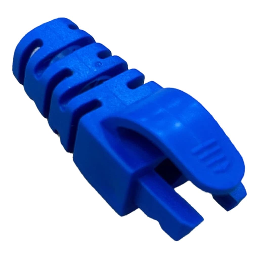 20 Unid Capa Snap In Para Rj45 Boot Cat5e/cat6 Azul
