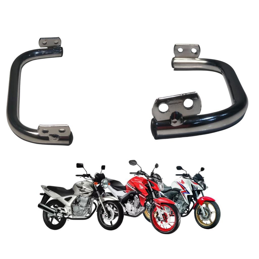 Barra Estabilizadora Cromada Honda Twister 250 Cb 300 Paralama