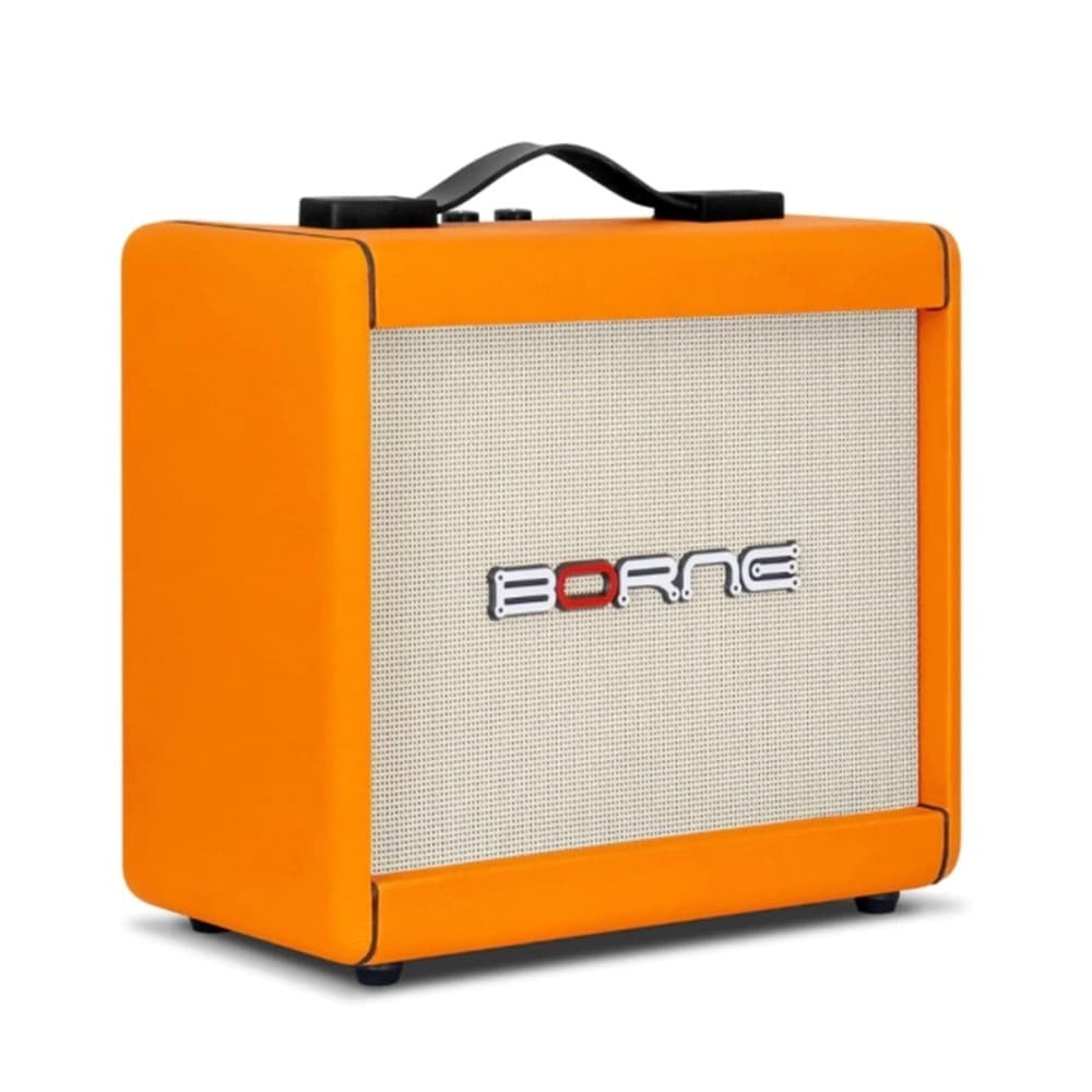 AMPLIFICADOR GUITARRA BORNE F60 LARANJA 15W BIVOLT ALTO FALANTE 6,5”