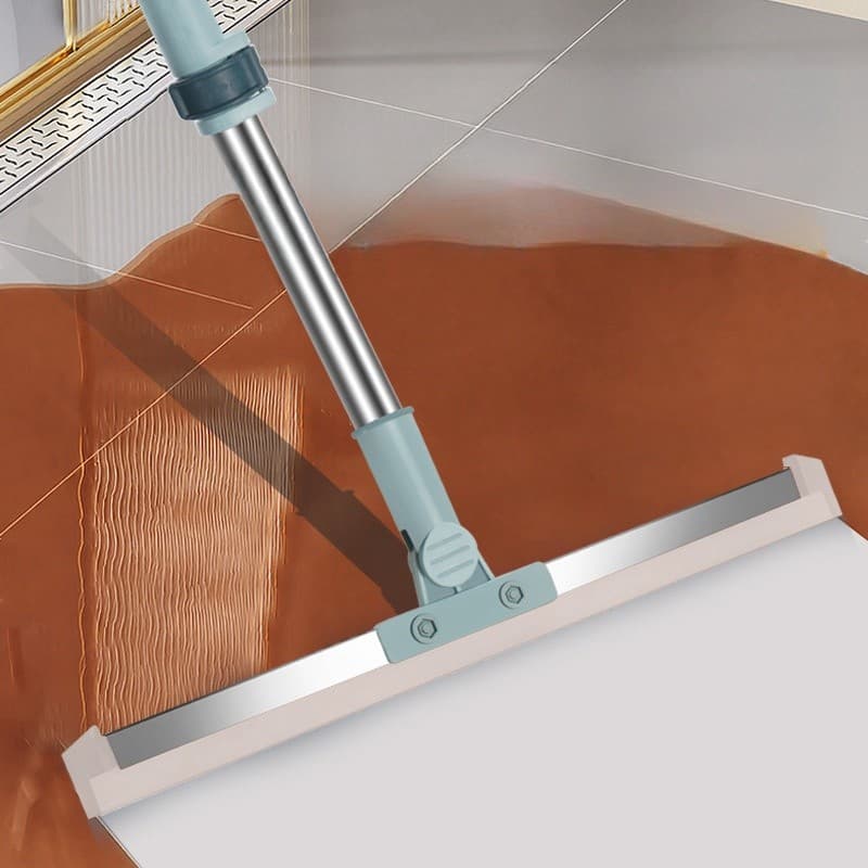 Rodo de Silicone Para Limpeza de Piso Vidros Com Gancho Secos e Molhados Uso Duplo Vassoura Mágica