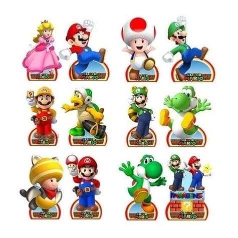 Kit 10 - Display De Mesa | Mario Bros