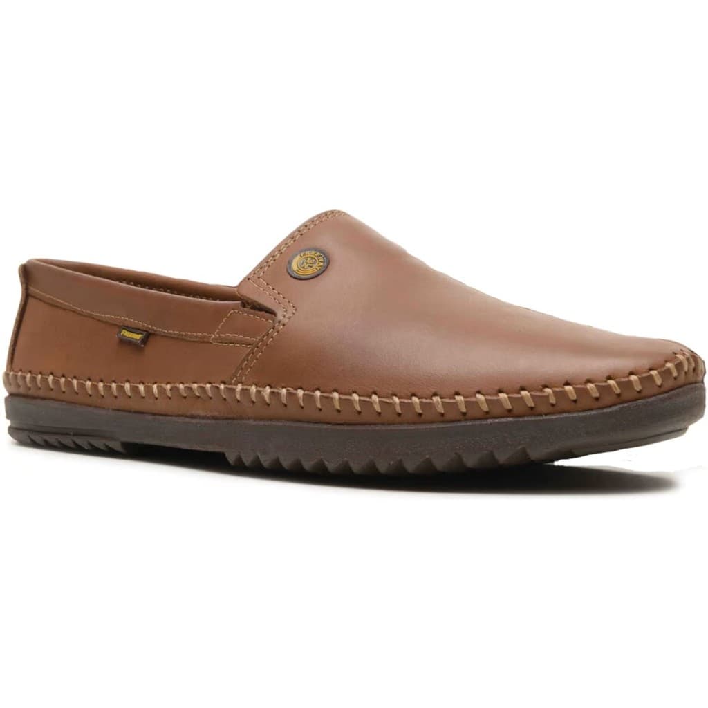 Mocassim Masculino Clássico Casual Couro Logan Freeway