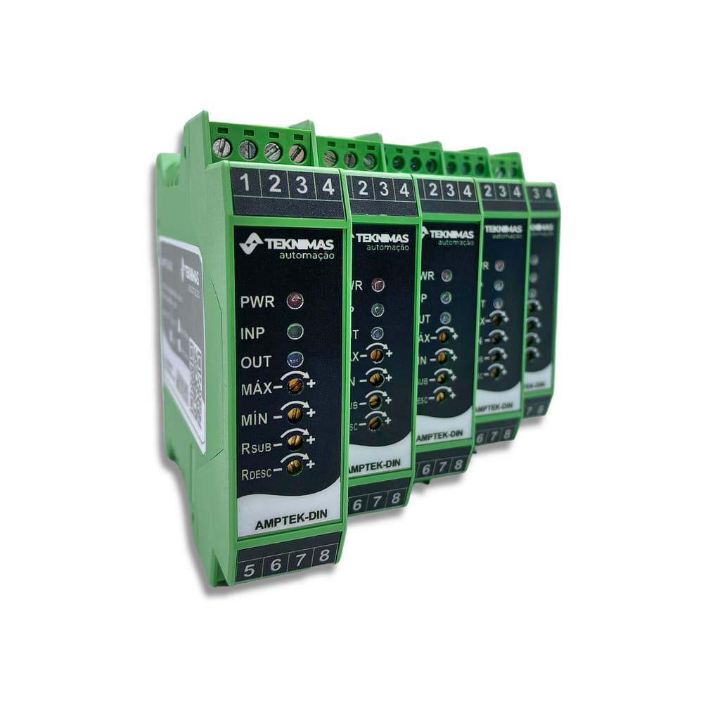 Placa Amplificador Proporcional Pressão Fluxo Injetora Válvula Hidráulica PWM Automação Industrial Retrofit Máquinas