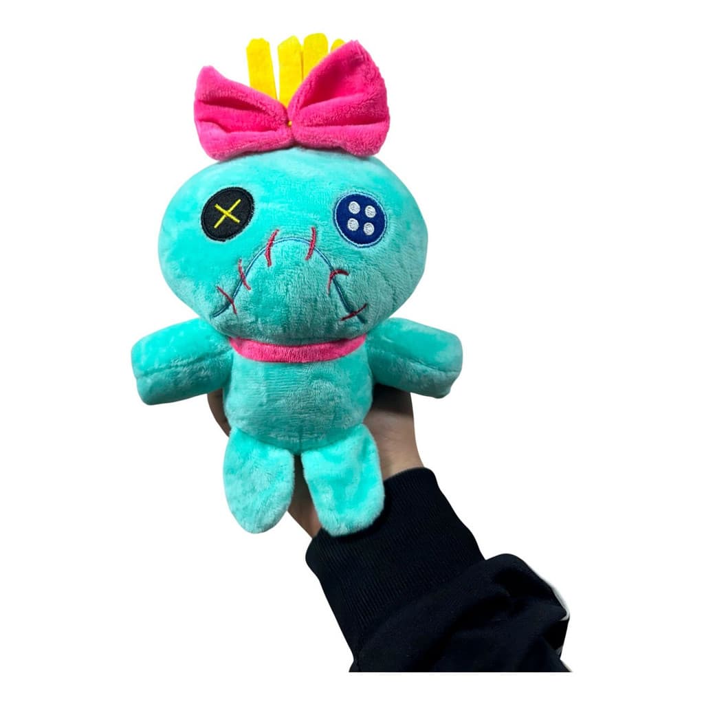 Pelúcia Xepa Scrump 25cm Boneca Lilo & Stitch Antialérgico