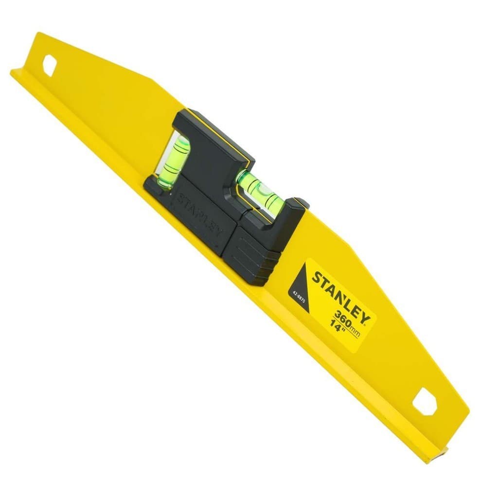 Nível De Alumínio Stanley Base Magnética 14 Polegadas 36cm GP 42887 Profissional