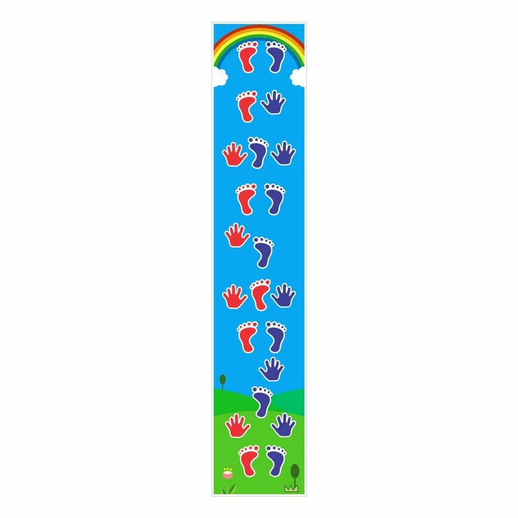 Amarelinha Jogo Infantil Brincadeira Pedagógica Mãos E Pés Atividade Coordenação Motora Fun167