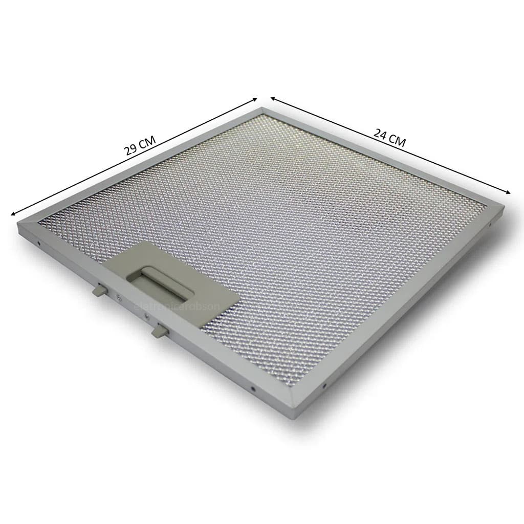 Filtro Metálico 29x24cm Coifa Cadence CFA391 CFA392 CFA502 CFA390 CFA501 CFA490 Original