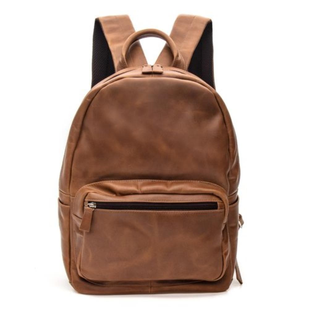 Mochila Masculina Couro Legítimo Premium Resistente