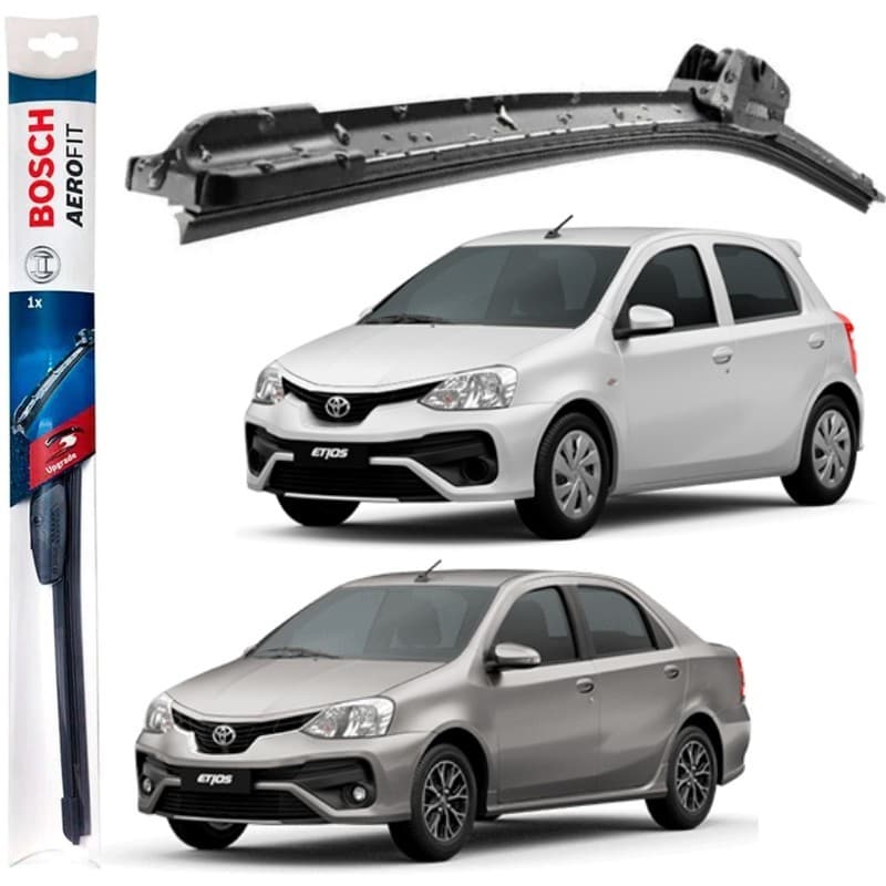Palheta Etios 2012 2013 2014 2015 2016 2017 2018 2019 2020 2021 Dianteira Limpador Para Brisa Bosch