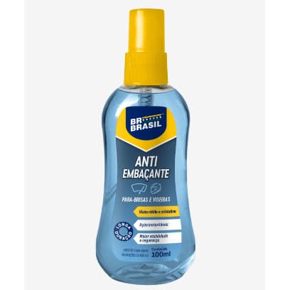 Anti Embaçante para Viseiras Capacete BR Brasil Spray 100 ml