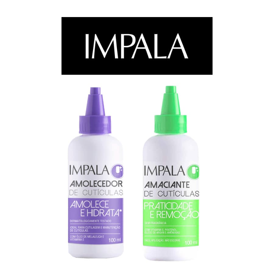 KIT AMOLECEDOR + AMACIANTE DE CUTÍCULAS E CALOSIDADES IMPALA