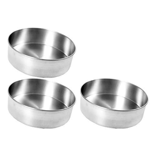Forma Redonda Nº16 Assadeira Bolo Torta Kit Com 3