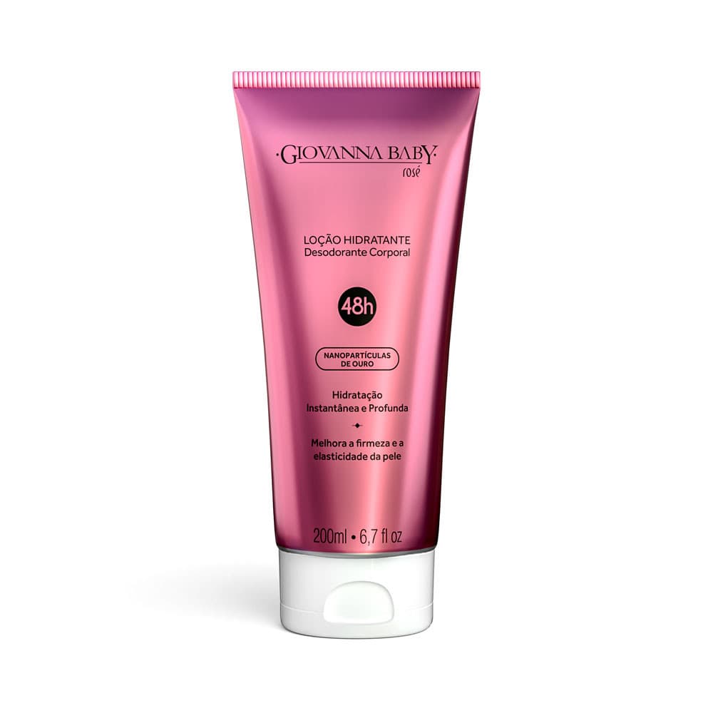 Loção Hidratante Giovanna Baby Rosé 200ml