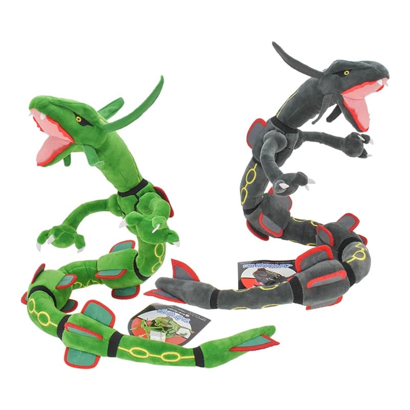 Brinquedo de Pelúcia Rayquaza de 75 cm de Alta Qualidade, Modelo Super Antigo, Boneco Macio