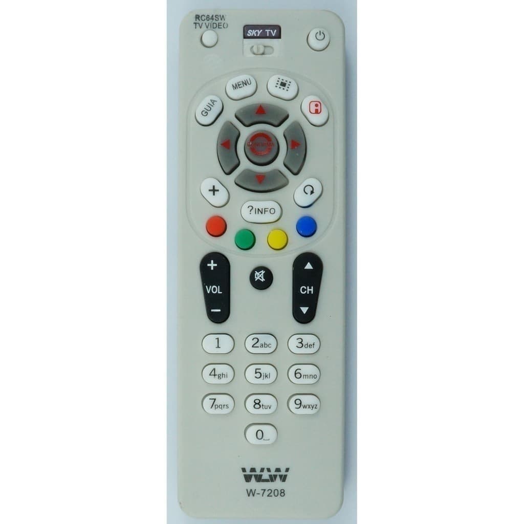 Controle Remoto Sky 7208   - Substituto Compatível Tg