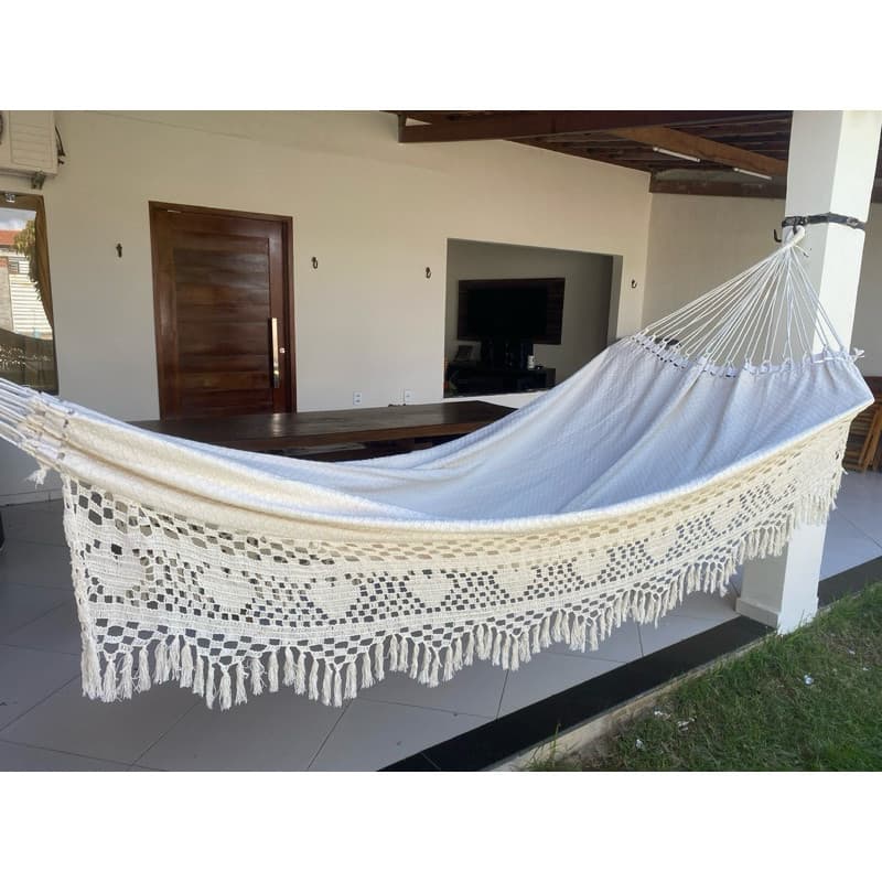 Rede De Dormir Descanso Bucho De Boi Luxo gigante