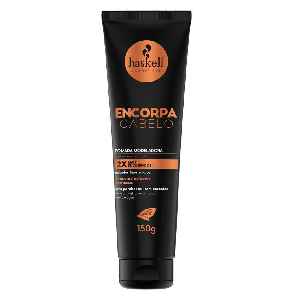 Pomada Modeladora Engrossadora Encorpa Cabelo Haskell 150g