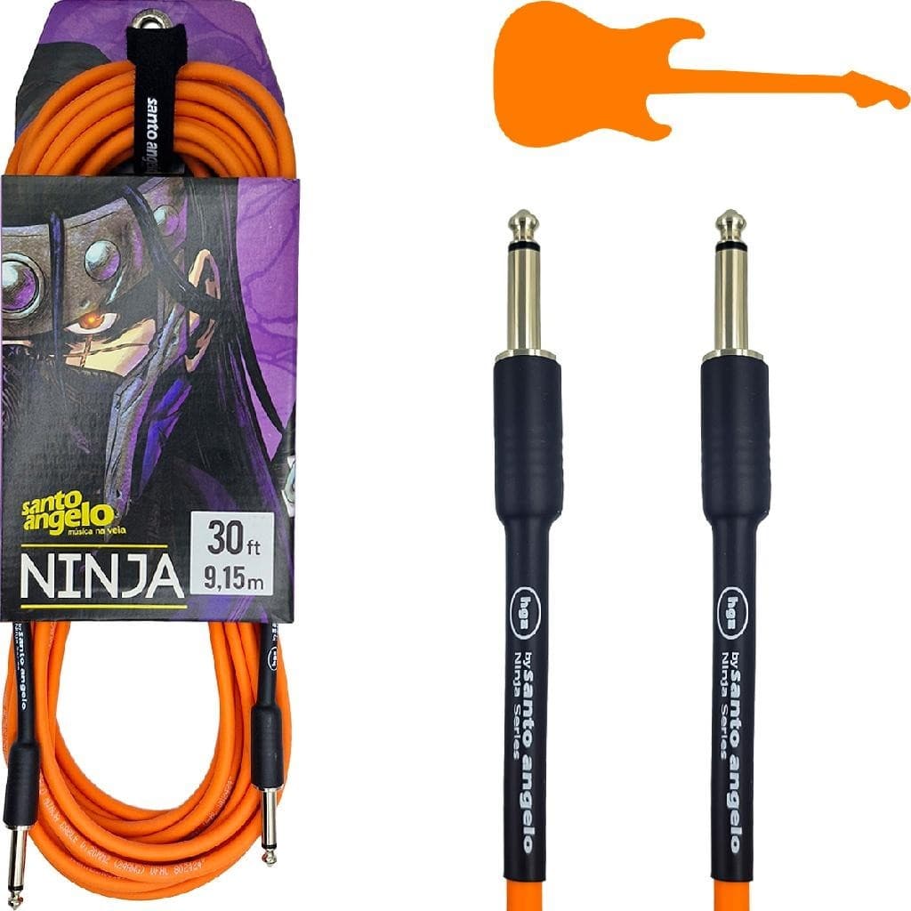Cabo Santo Angelo Ninja Laranja HGZ 9 Metros P10 P10 Reto