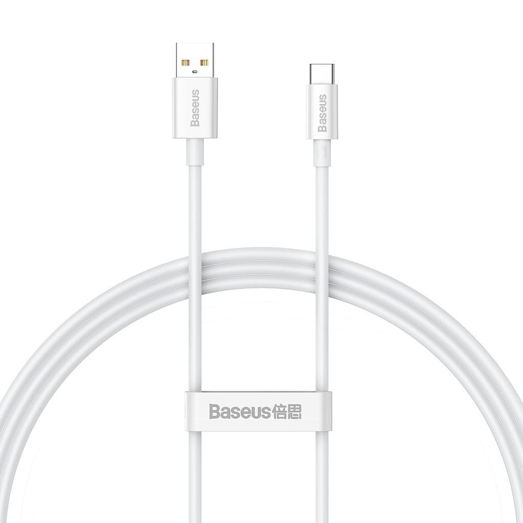 Baseus Cabo Turbo Usb P/ Usb-C Superior Series 100w Samsung iphone  15/16/17 Android Universal