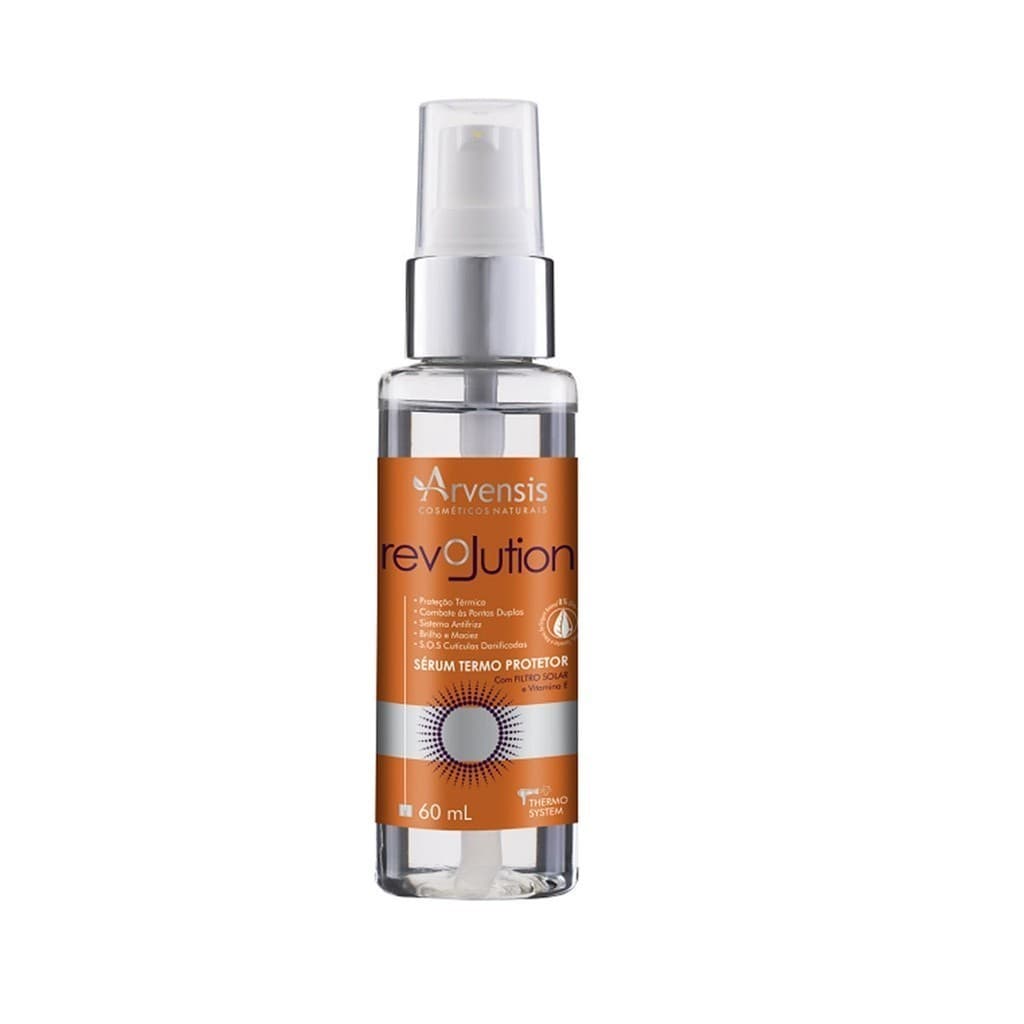 Arvensis Revolution Serum Termo Protetor Vegano 60ml Chique Cosméticos