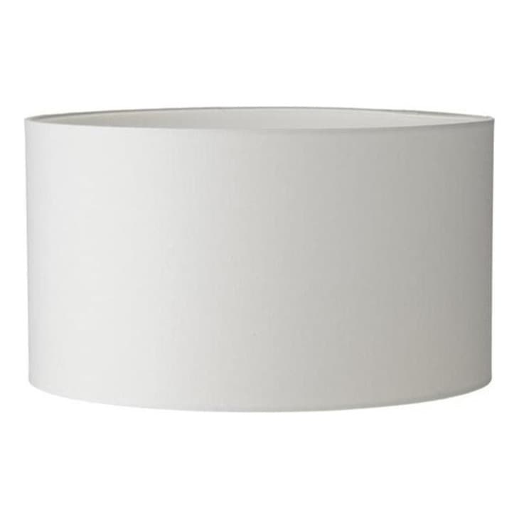Kit 2 Cúpula para Abajur Luminária Medidas 40x40x28 Cor Branco - Tecido Algodão