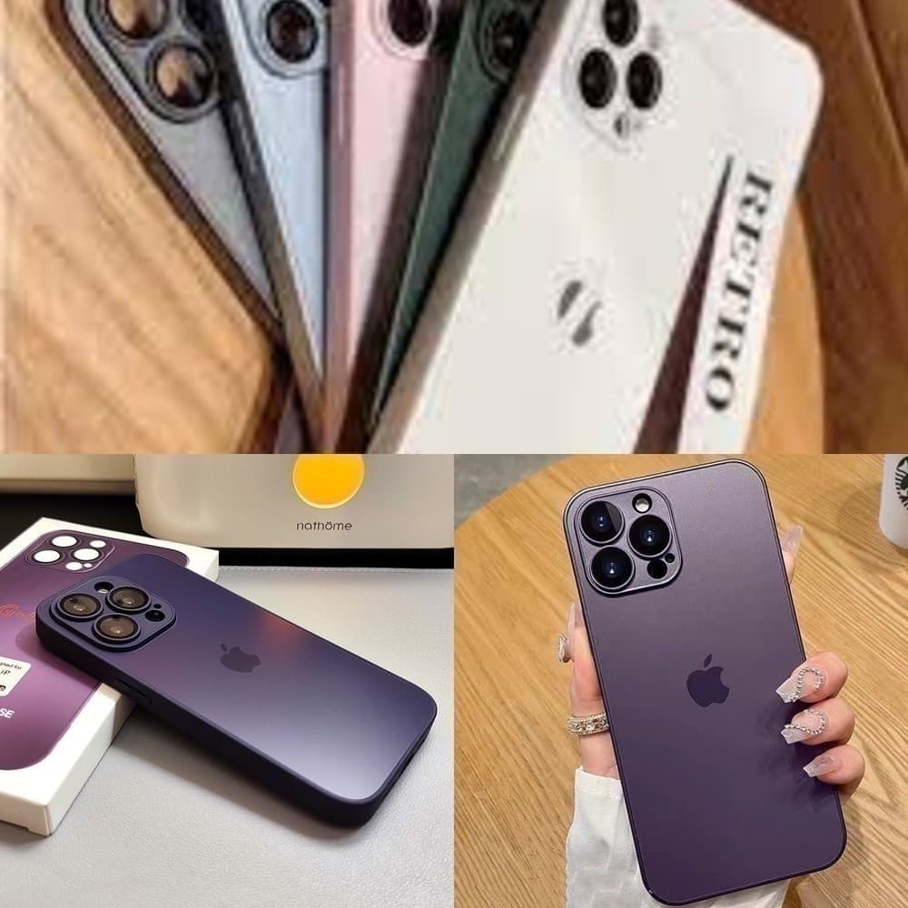 capa capinha slim AG glass iphone13pro 12promax 13promax 11 vidro gosco case