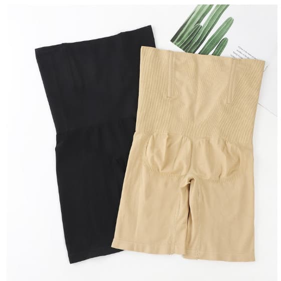Cinta Shorts Modelador Alta Compressão 4 Barbatanas de Aço