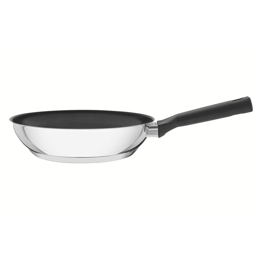 Frigideira Aço Inox Brava Tramontina 2,1L Antiaderente Cabo Baquelite 24cm 62195247