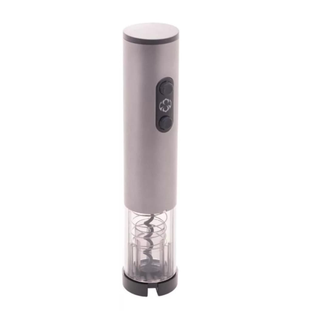 Kit 4 Peças De Vinho Automático Saca Rolhas Elétrico Com Entrada Usb