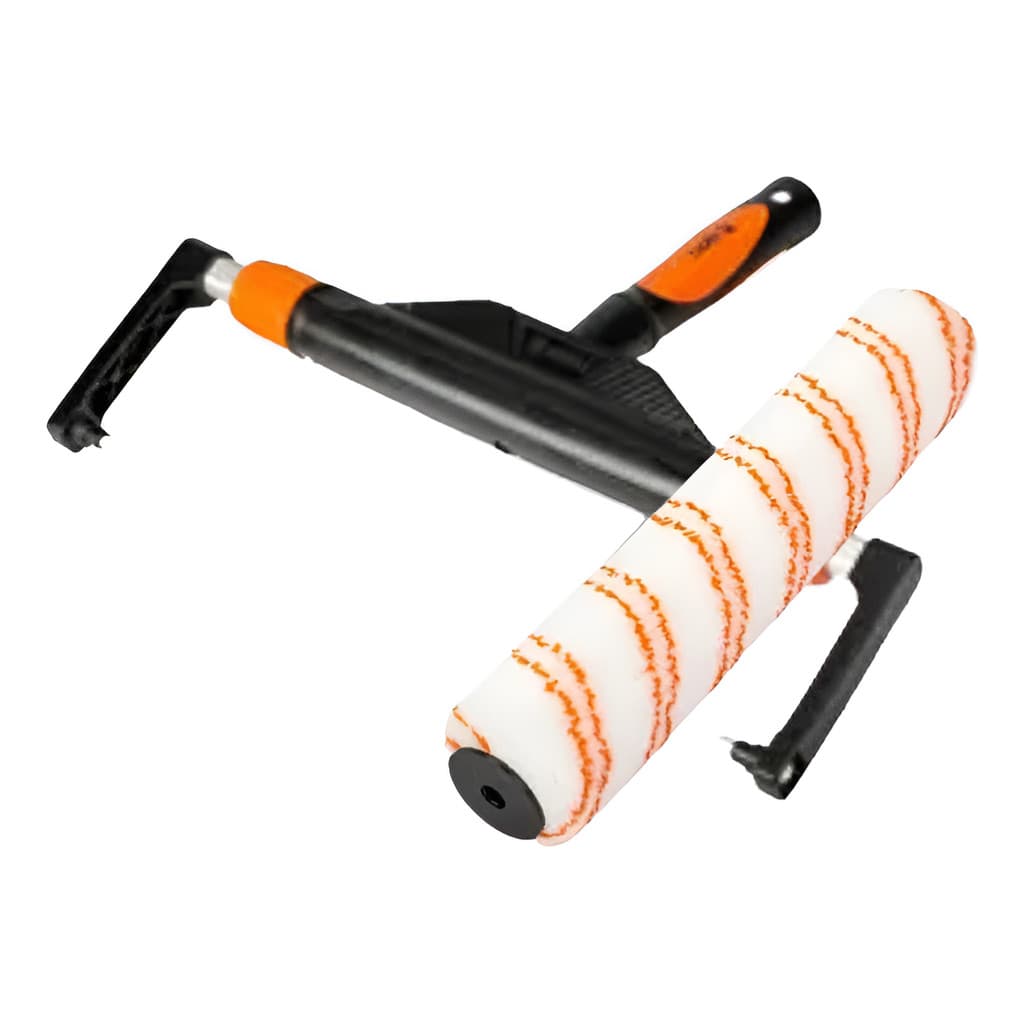 Suporte Garfo Duplo Ajustável + Rolo Lã 30cm Premium Tigre