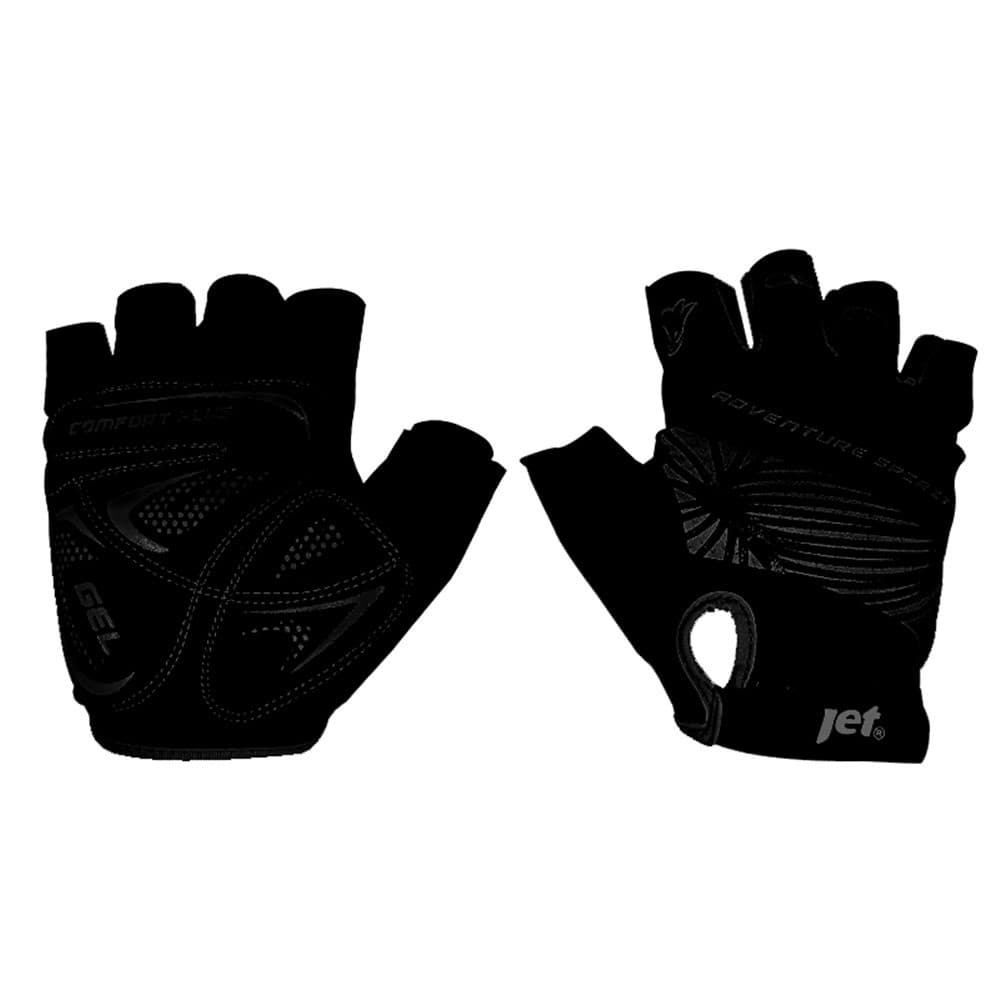 Luva Ciclismo Bike Bmx Downvhill Mtb Academia Bicicleta Meio Dedo Jet Adventure Matrix Confortável