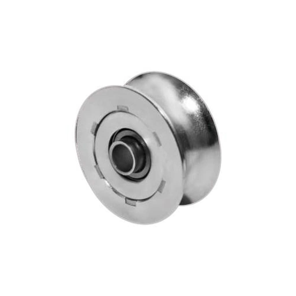Roldana Ferro Maciça 50mm (2") para Cano 1/2" - Uso em Portões - Ferrosul