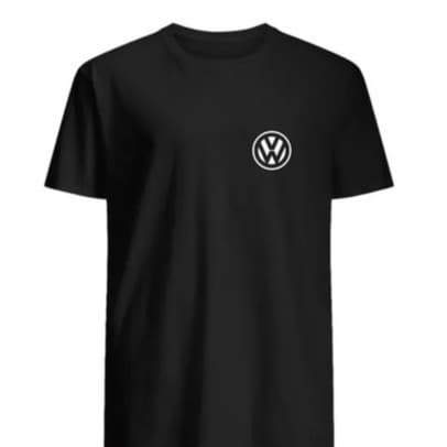 Camiseta Volkswagen Logo NO PEITO