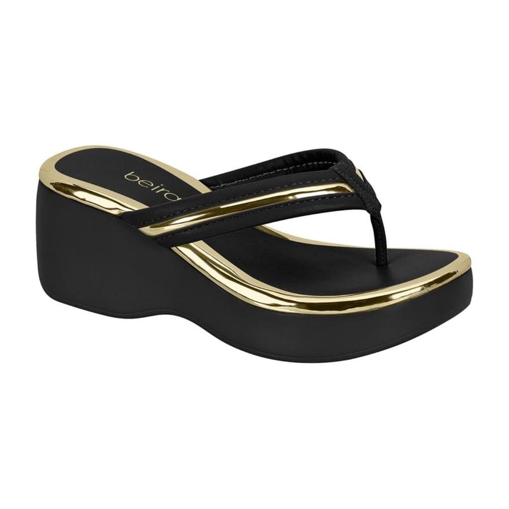 Chinelo Plataforma Beira Rio Tamanco Anabela Meia Pata Salto