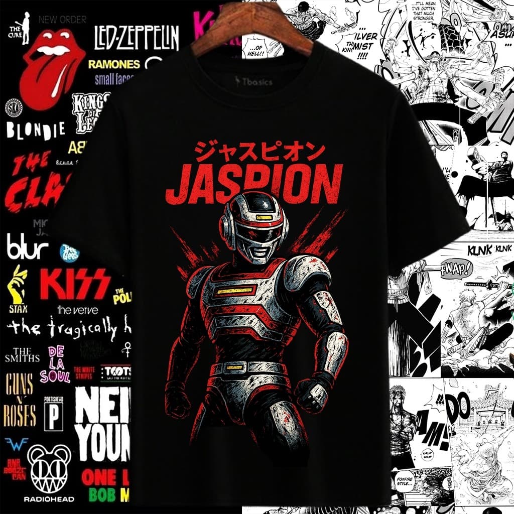 Camisa Jaspion Tokusatsu