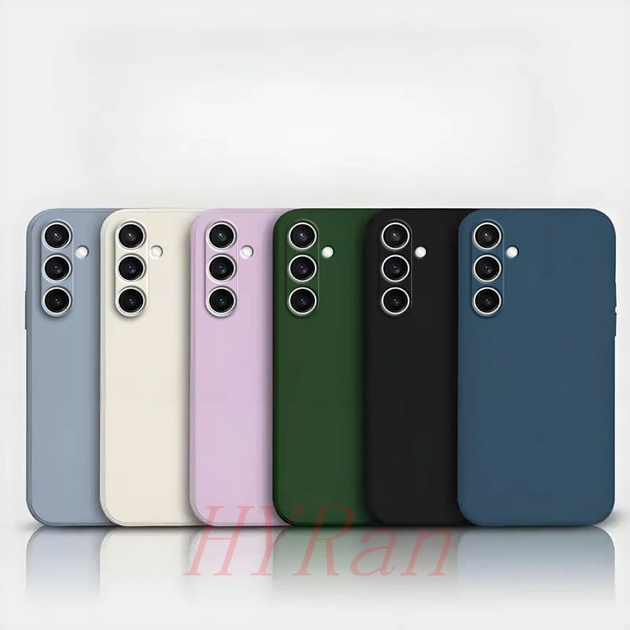 Capa De Telefone De silicone De Cor Sólida Samsung S24 FE/S24 PLUS + YT