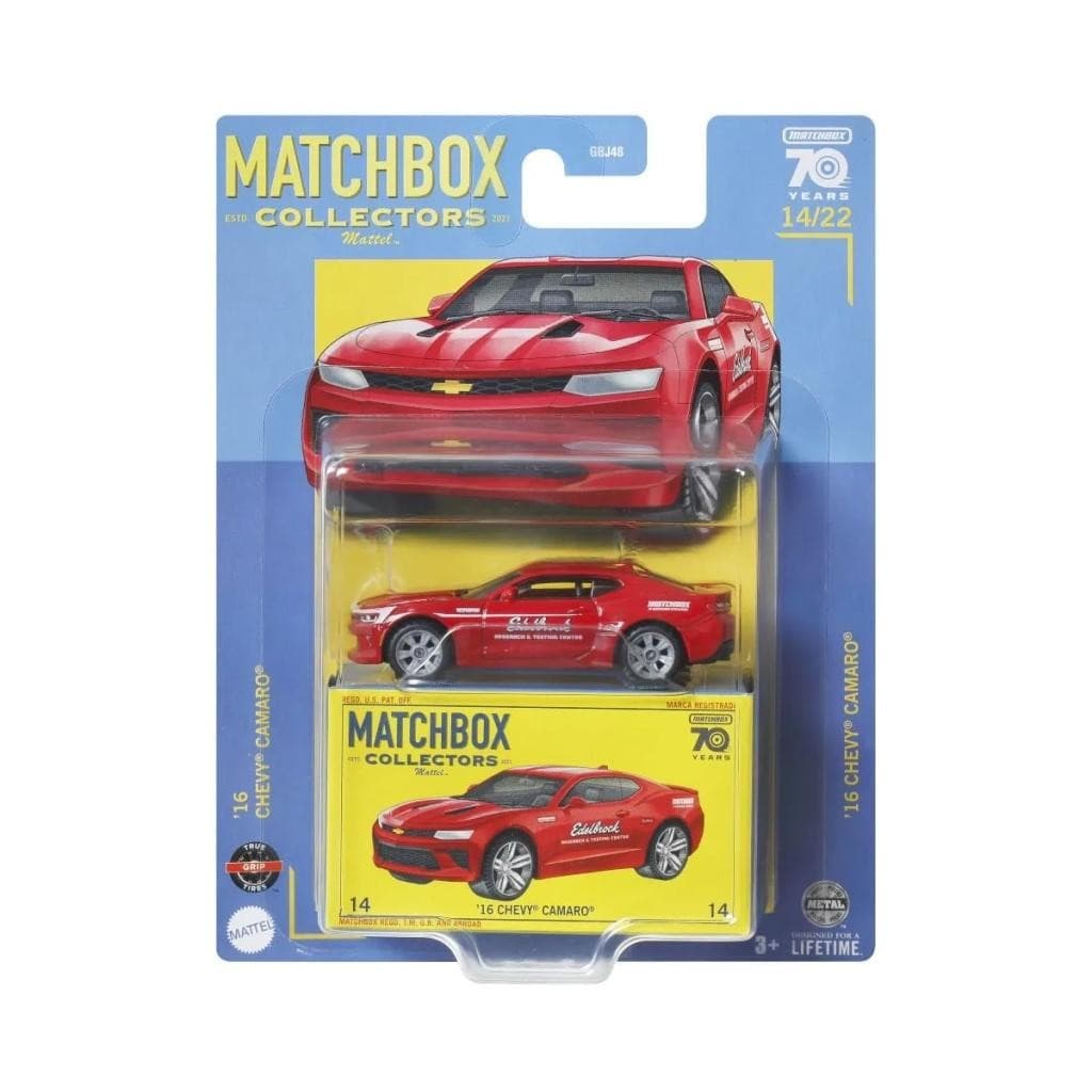 CARRINHO MATCHBOX SUPERFAST 70 ANOS 116 CHAVEY CAMARO - MATTEL HLJ61/GBJ48