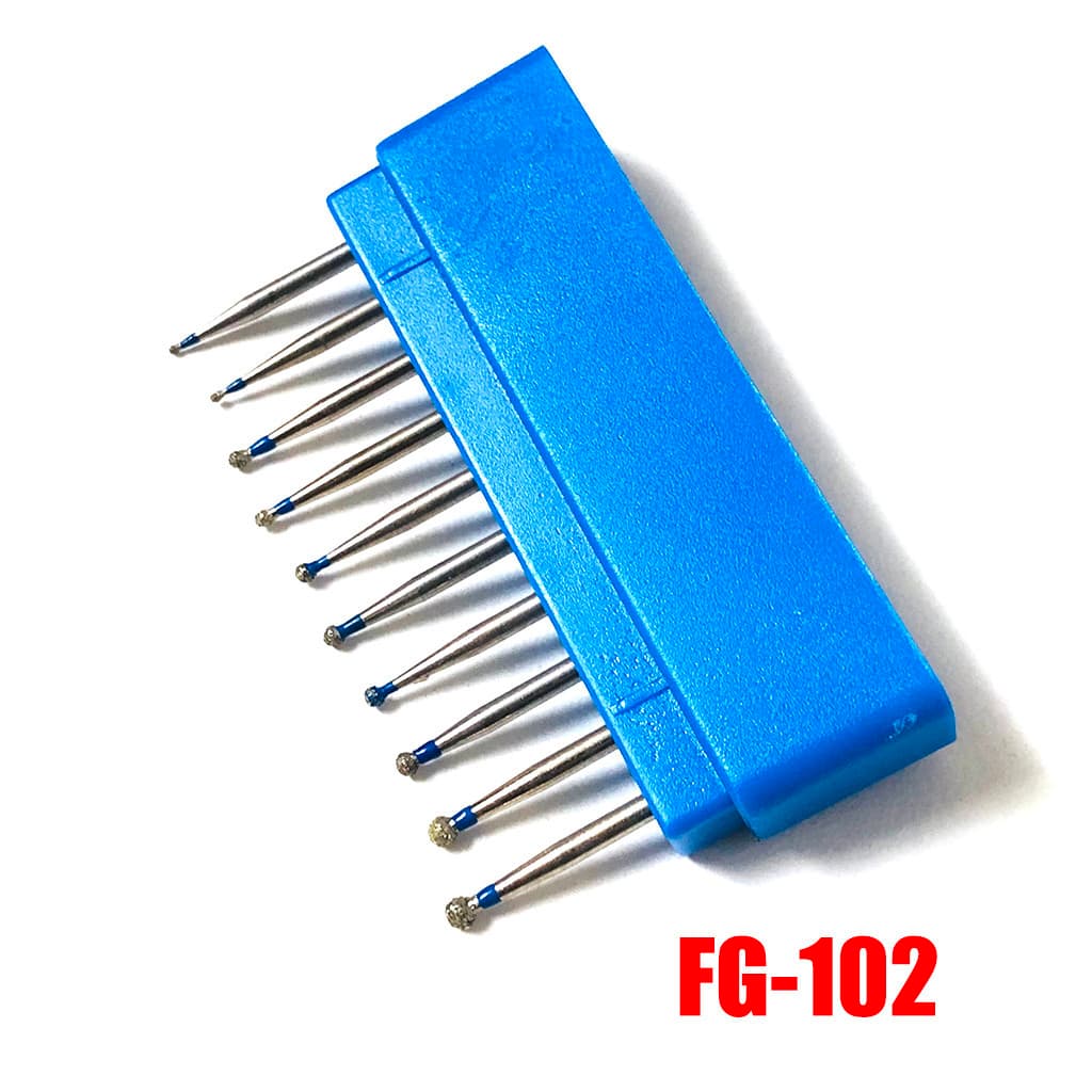 Conjunto De Brocas De Diamante Para Kit De Polimento De Preparação De Cavidade De Peça De Mão De Alta Velocidade