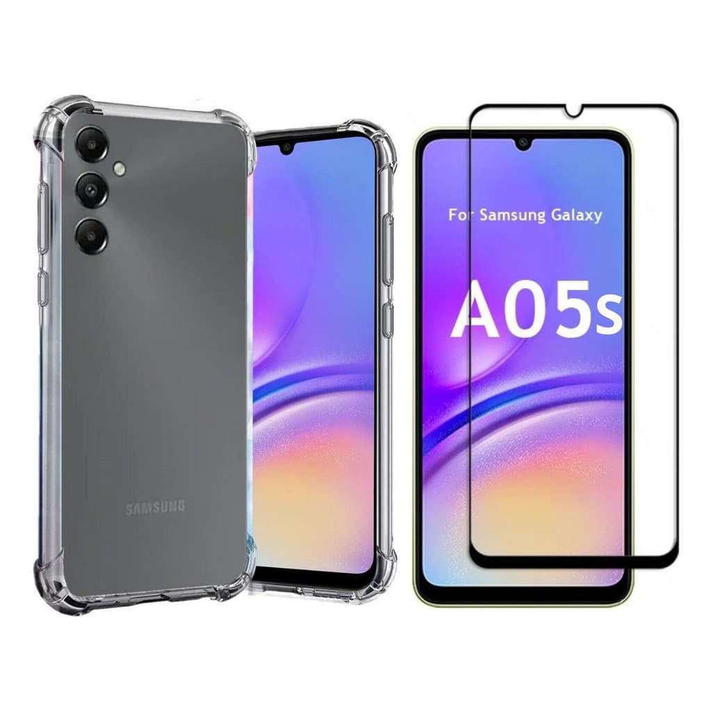 Capa Case Capinha Para Galaxy A05s + Película 3D Vidro Temperado