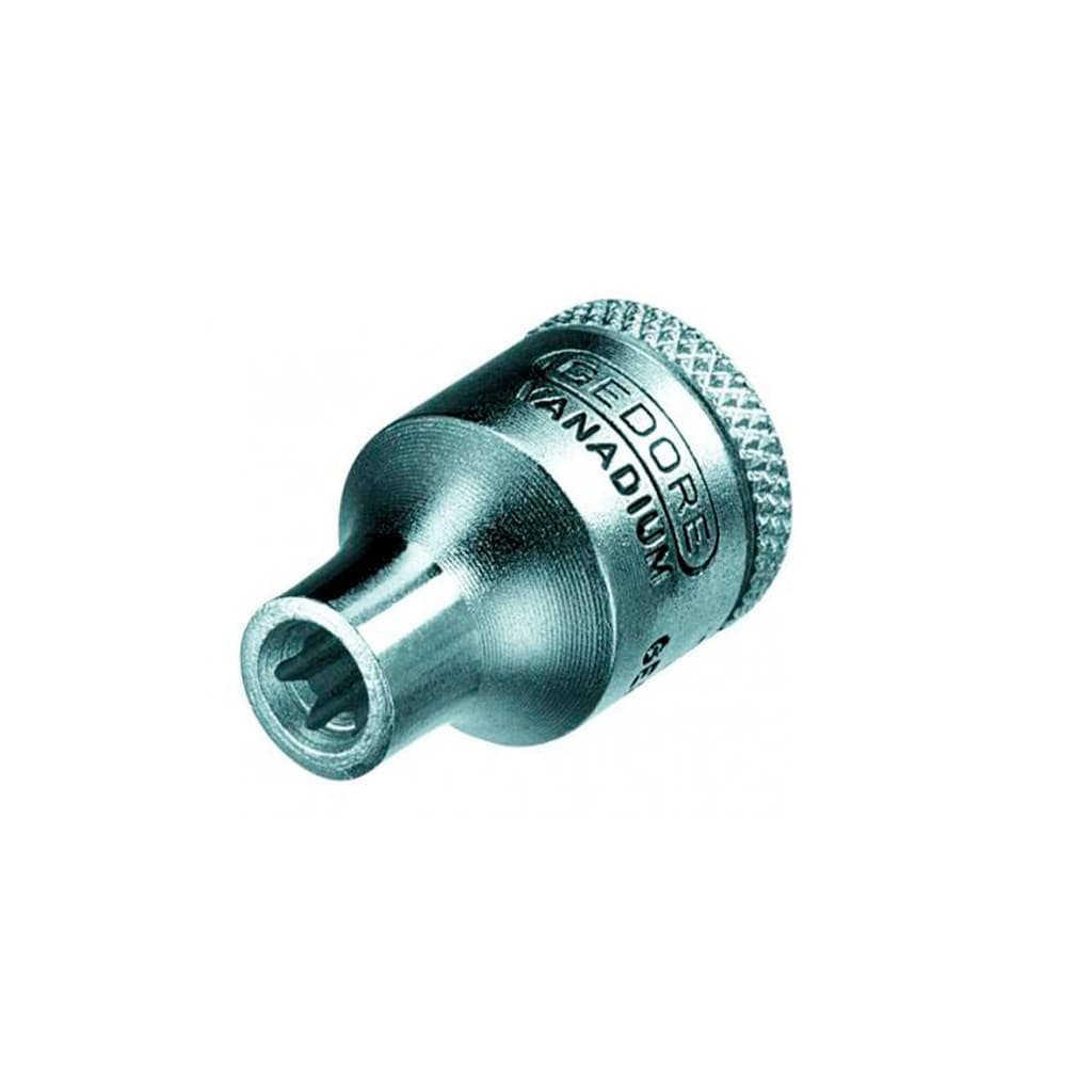 Soquete Torx Femea Encaixe 3/8" E8 Gedore - 014.603