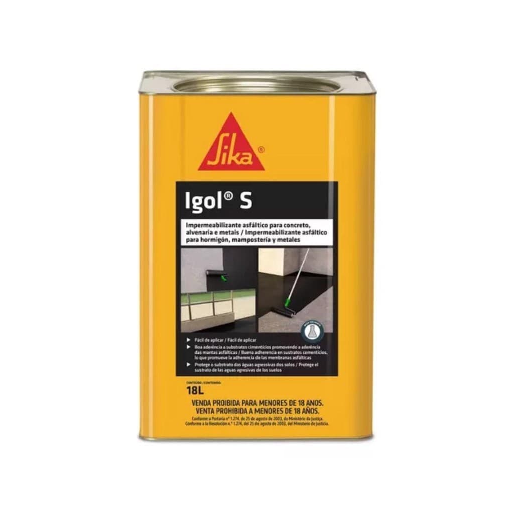 SIKA IGOL S BR LT 18L iMPERMEABILIZANTE