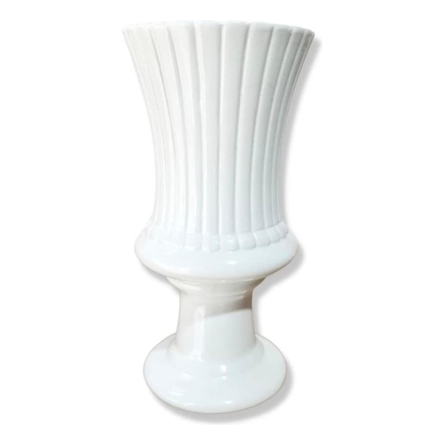 Vaso Charme Grande Cerâmica Decorativo Festas Eventos Louça