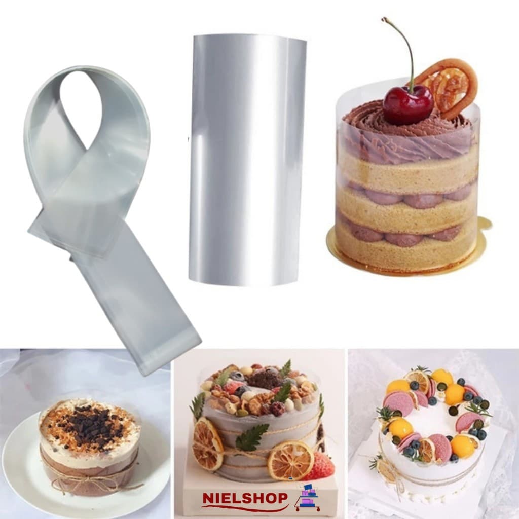 25cm Largura x 5 Metros de Acetato Pet Para Confeitaria e Artesanato em Geral