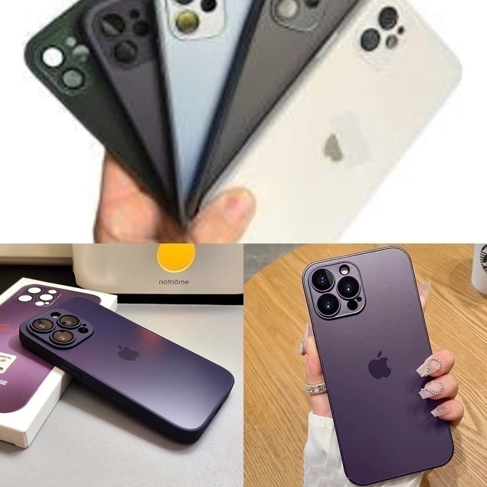 case capinha 12promax 12pro iphone12 11 11pro 11promax iphone13pro vidro fosco Proteger capas
