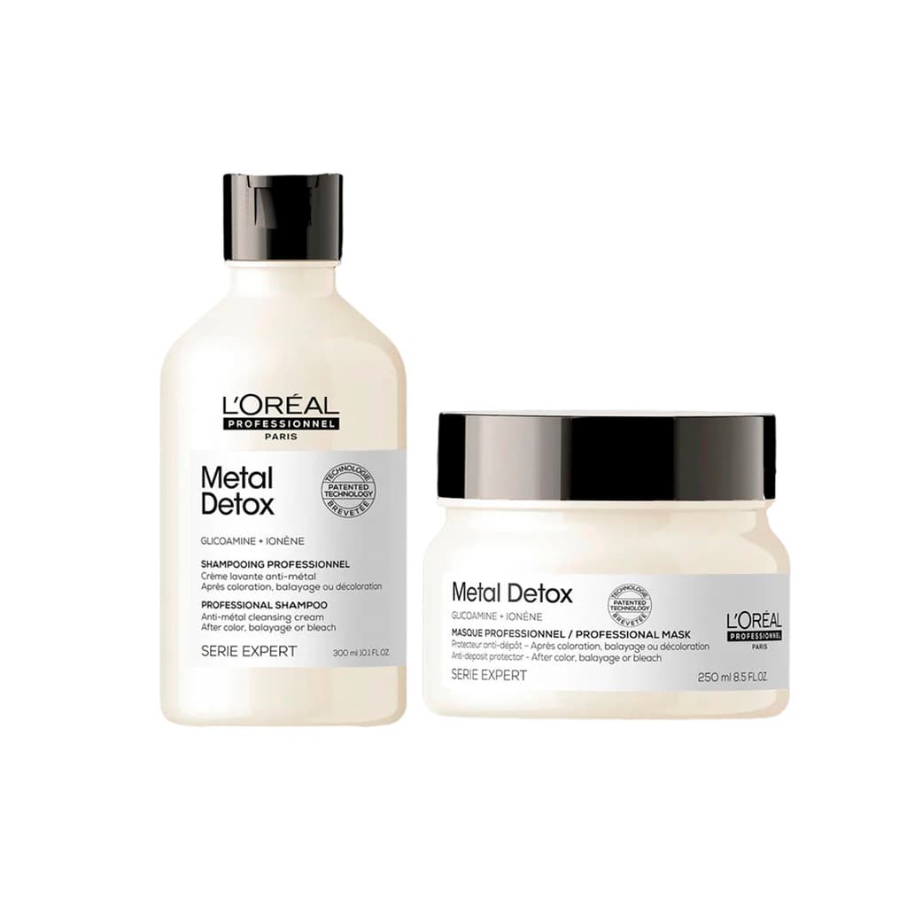 Kit Shampoo e Mascara Metal Detox