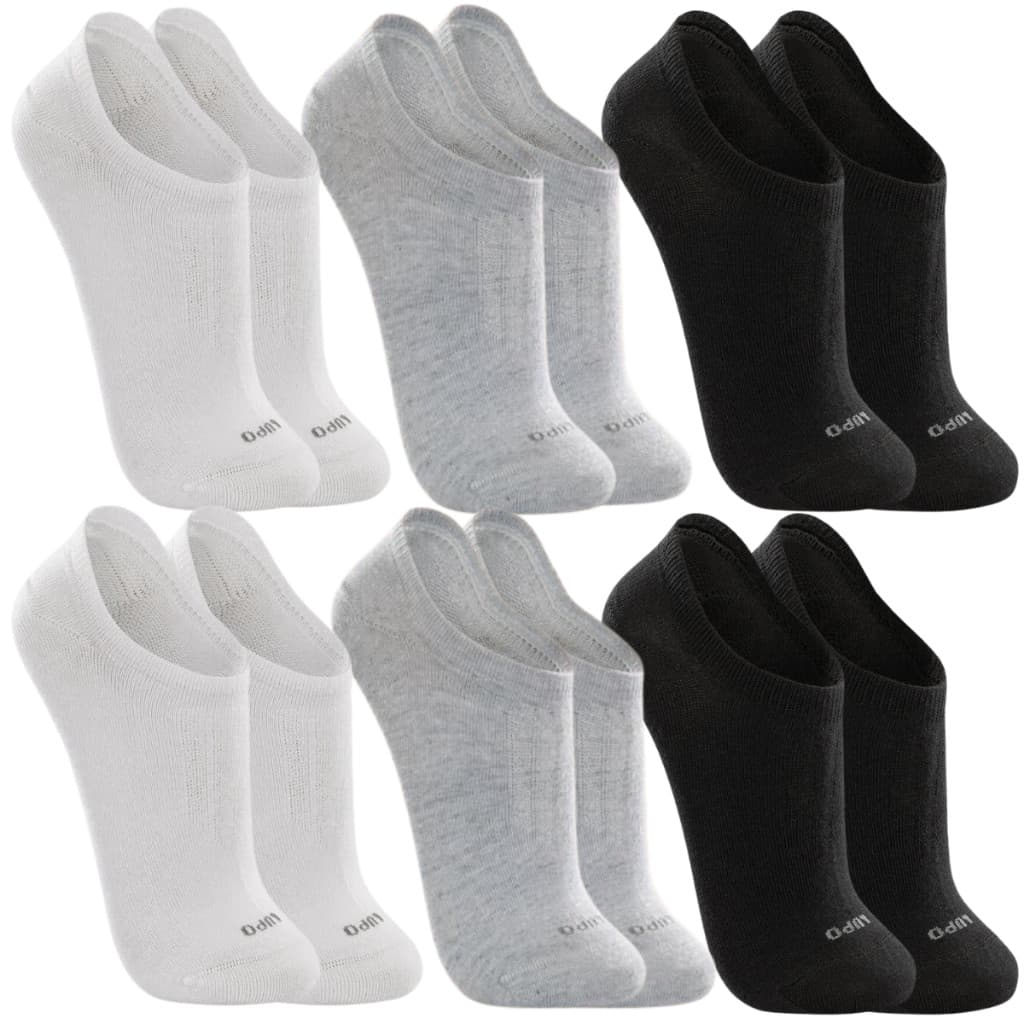 Kit 6 Pares Meia Adulto Soquete Lupo Sport