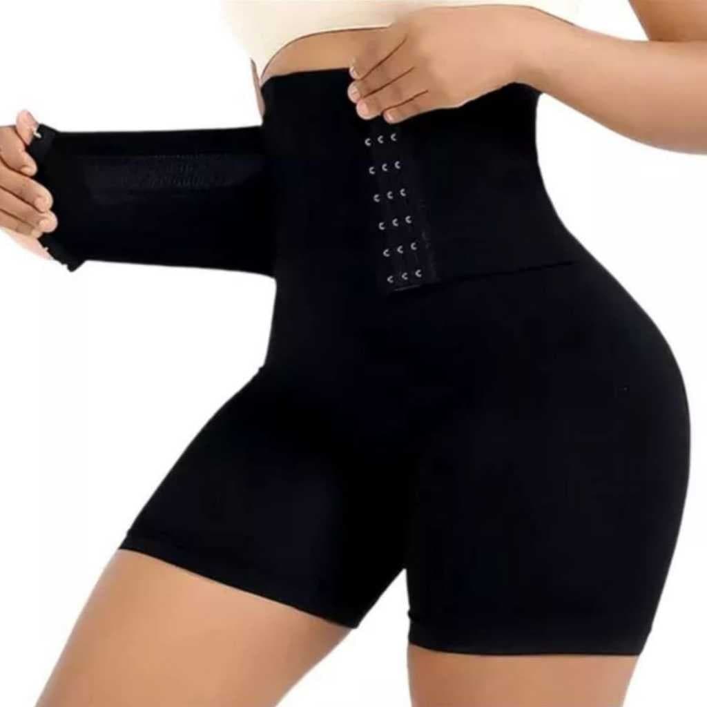 Shorts Modelador Levanta Bumbum Afina Cintura Modeladora Empina Diminui Medidas Super Confortável Premium